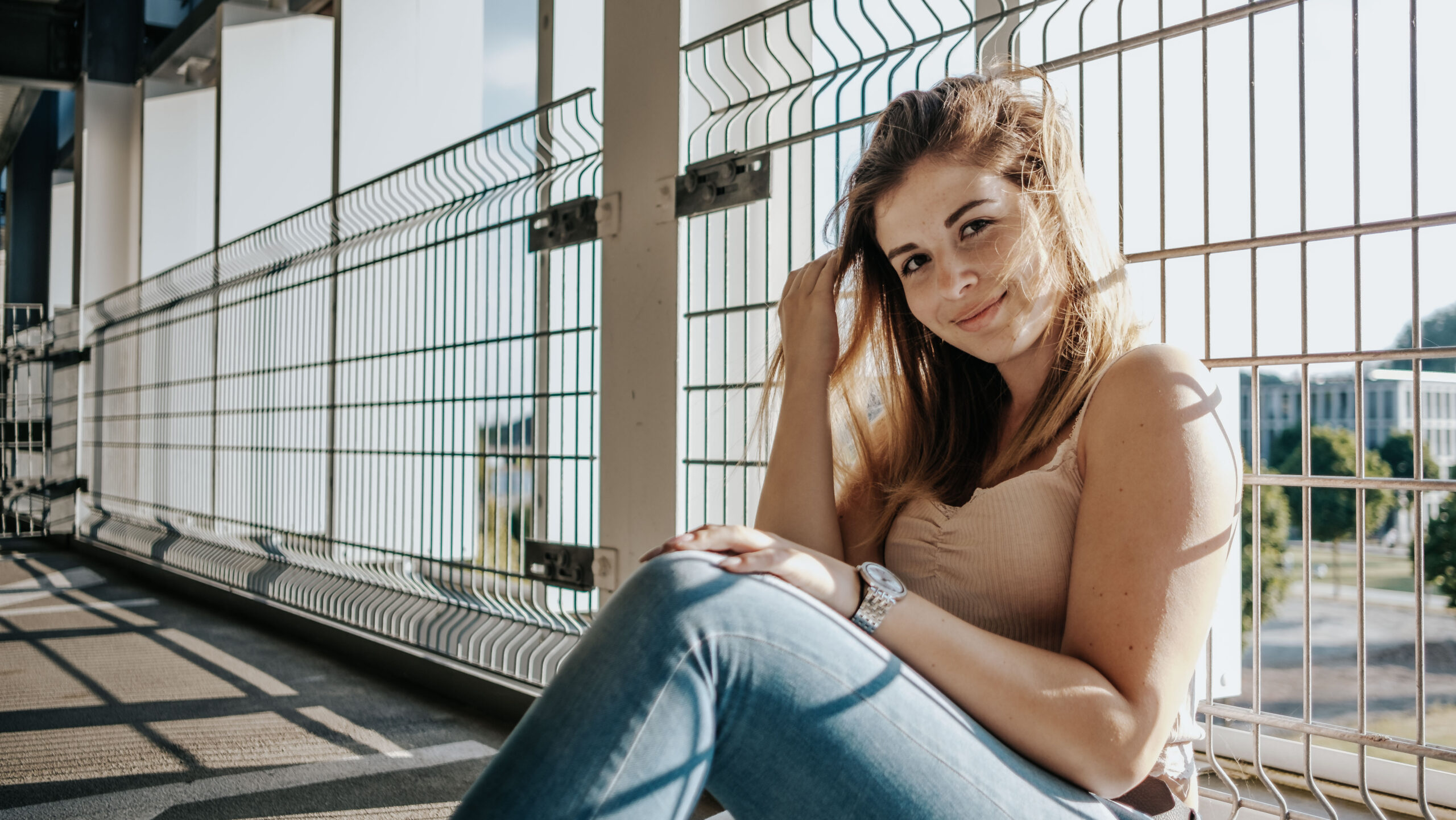 Sommerliches Porträtshooting
