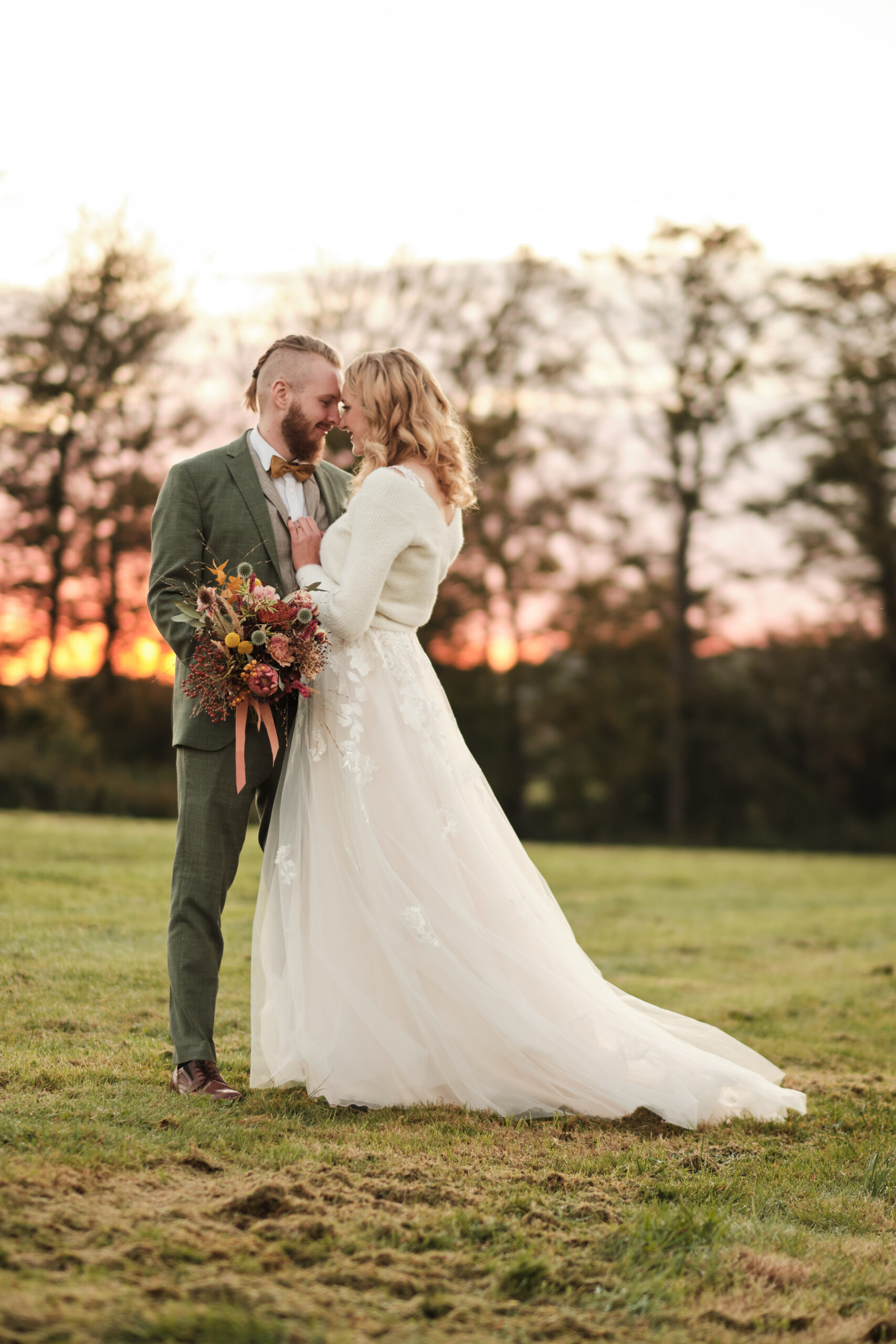 First Look der Braut – Hochzeitsreportage