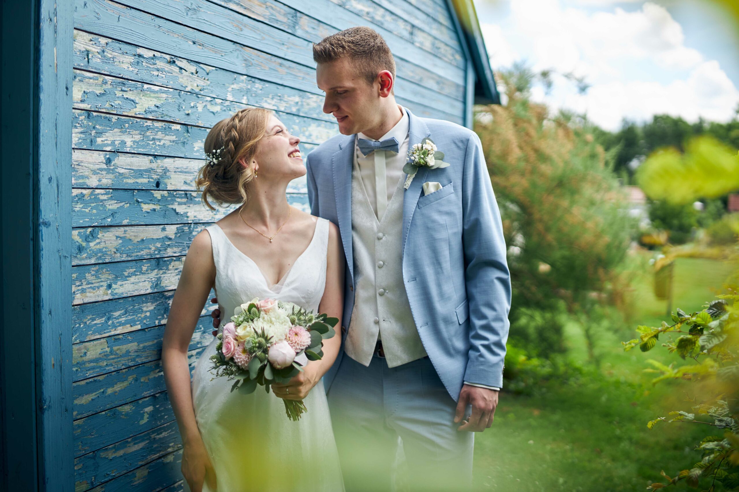 Sommerhochzeit – Trauung im Freien