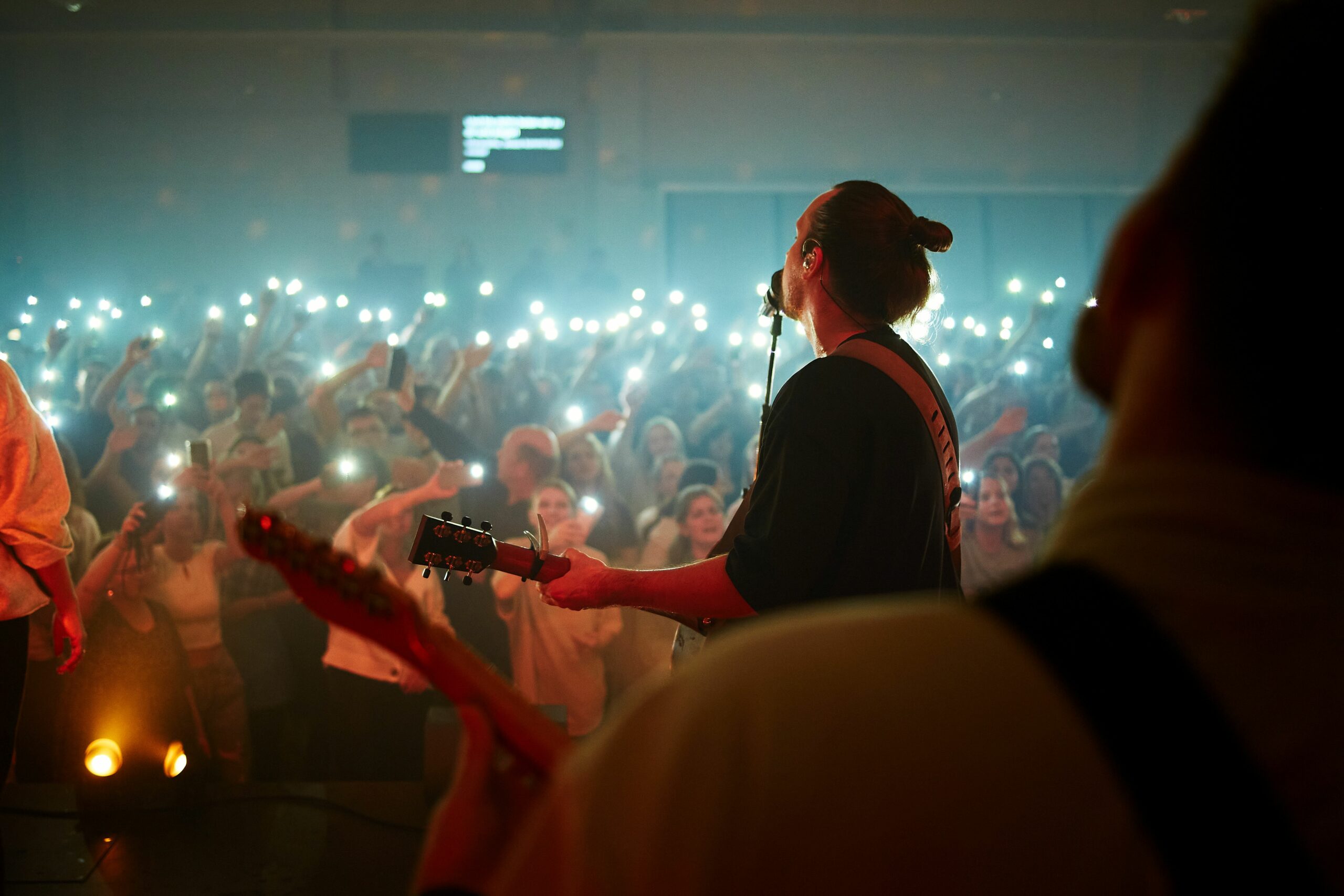 Konzertfotografie – Band auf der Bühne