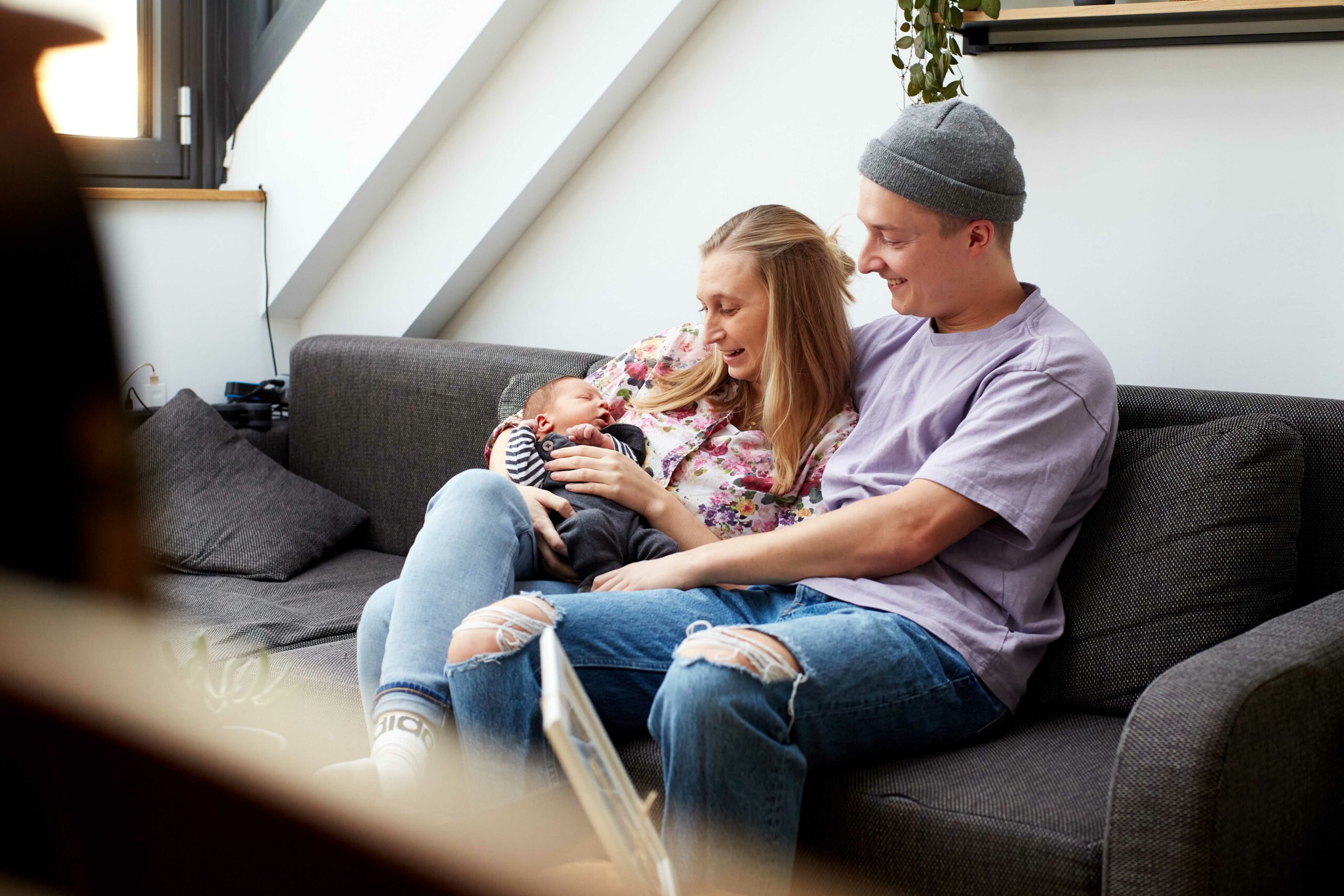 Neugeborenenfotografie – Babyfotos zuhause